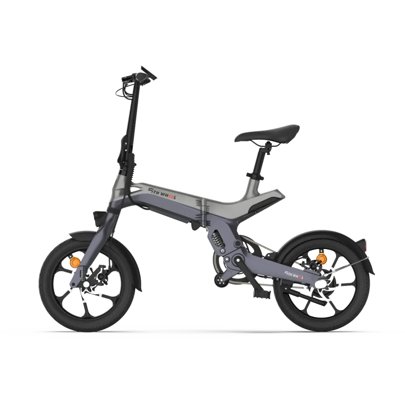 innovative 2 in 1 folding ebike 5th wheel tide 1