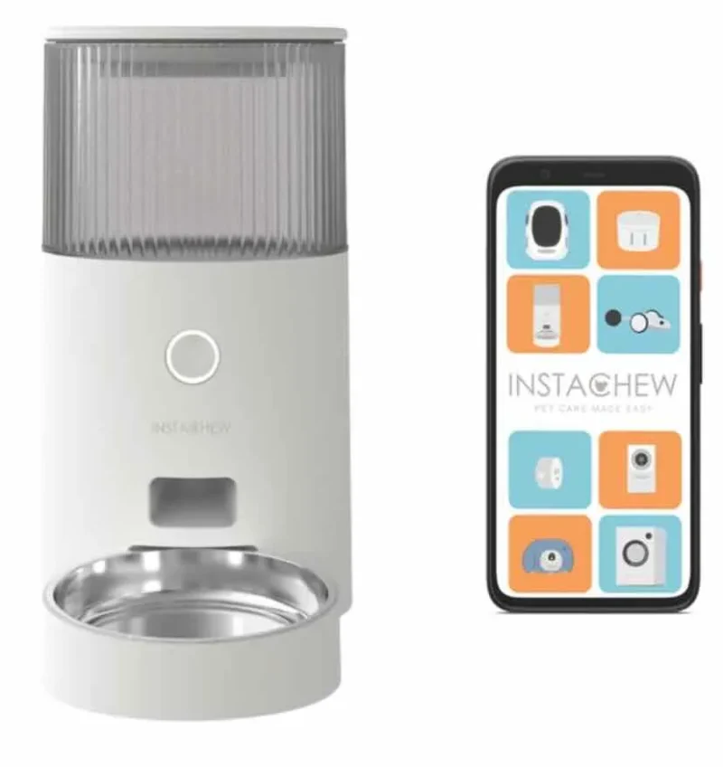 instachew purebite smart pet feeder