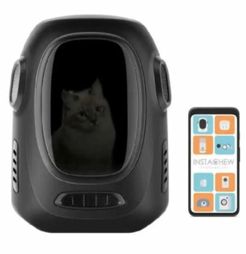 instachew trekpod smart pet carrier