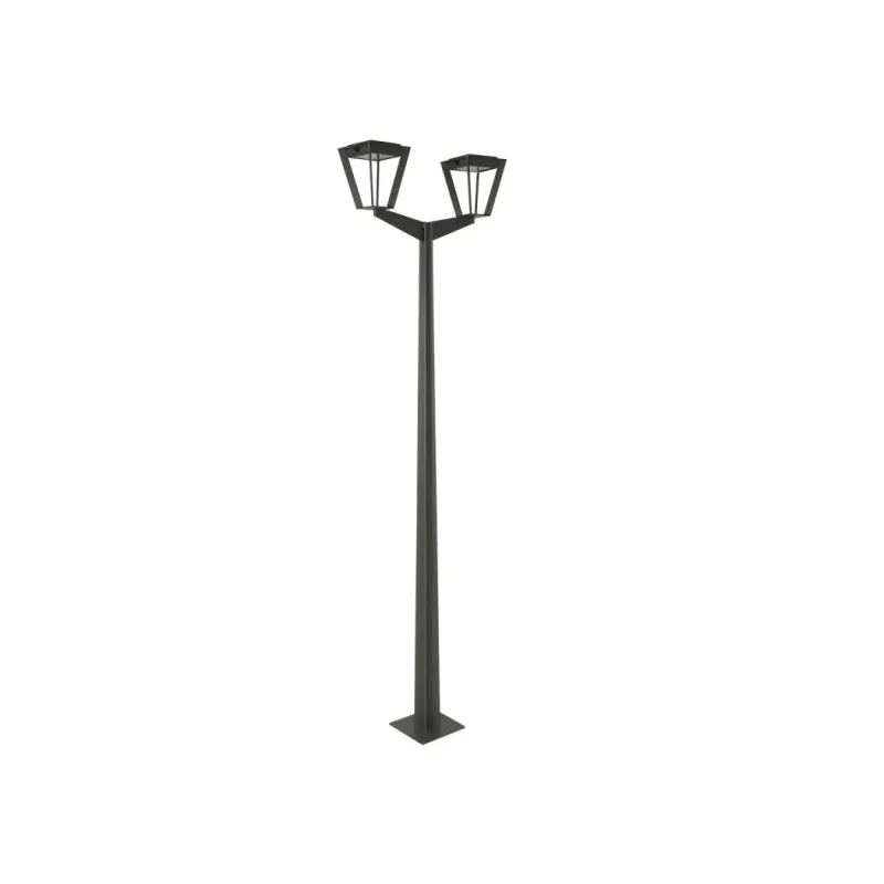 metro solar duo street light 86w energy efficient outdoor lighting