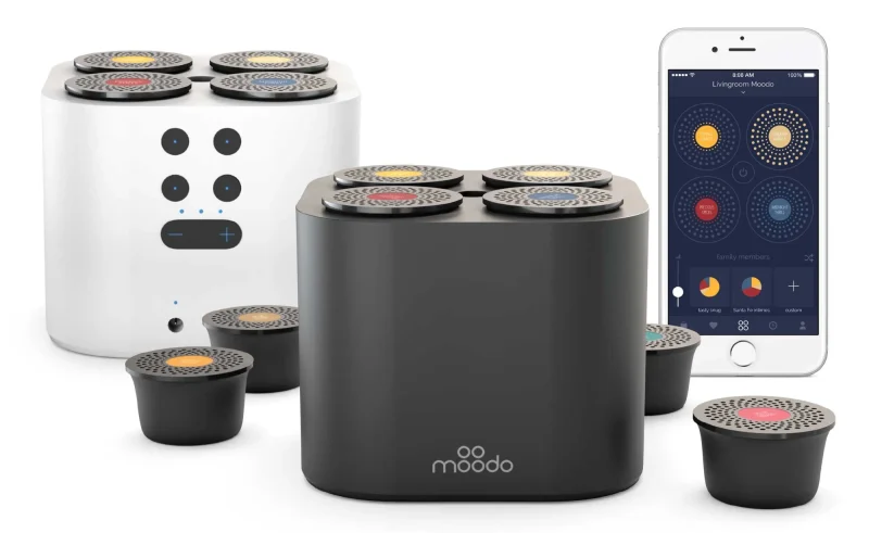 moodo 2 in 1 air purifier scent diffuser