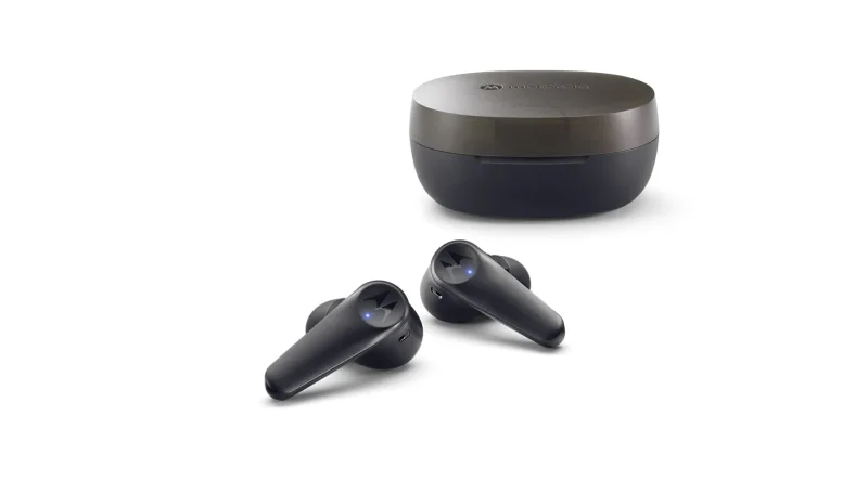 motorola moto buds 600 black anc true wireless earbuds