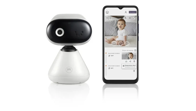 motorola pip1000 1080p pan tilt baby monitor