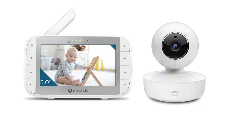 motorola vm36xl 5 pan tilt video baby monitor