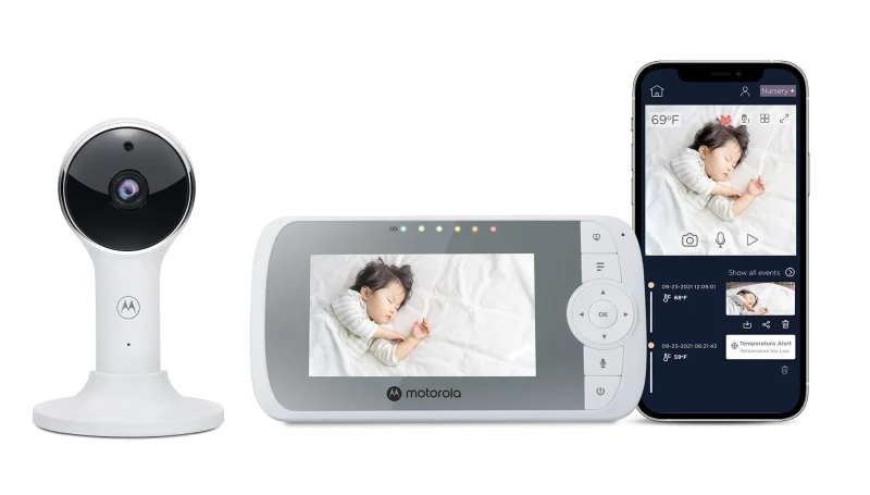 motorola vm64 1080p baby monitor with pan tilt