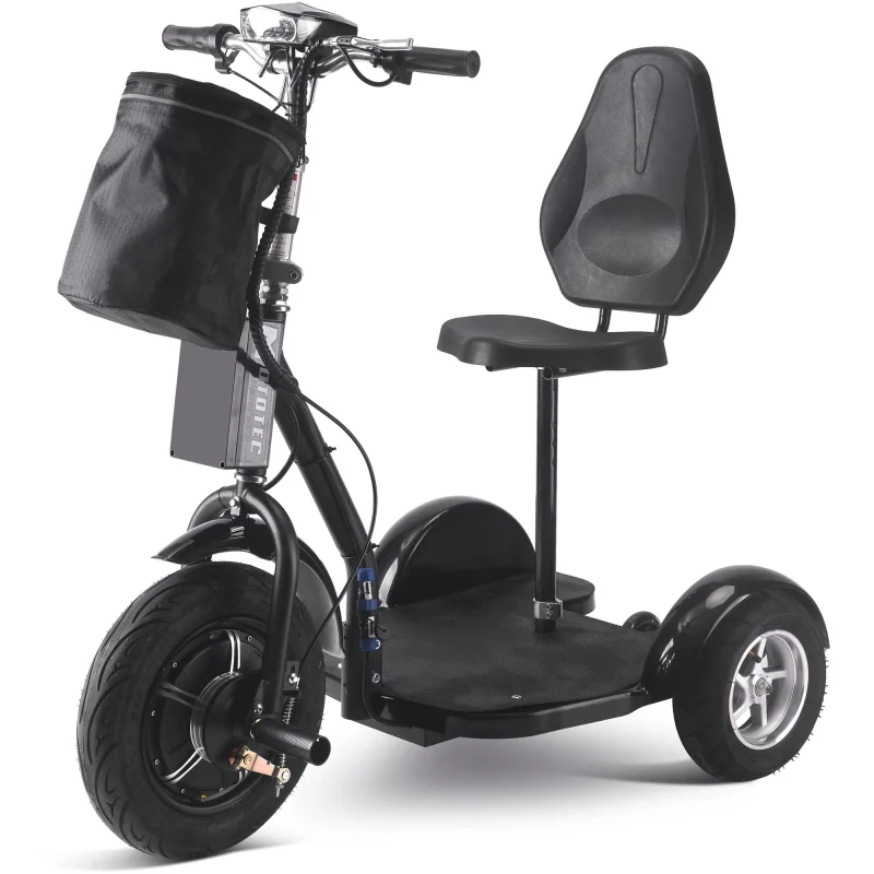 mototec electric trike 48v 1000w black lithium battery