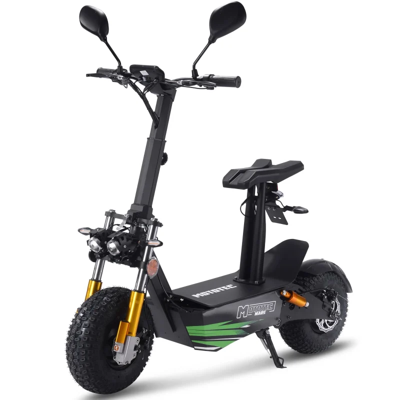 mototec mars 60v 3500w electric scooter high speed long range ride