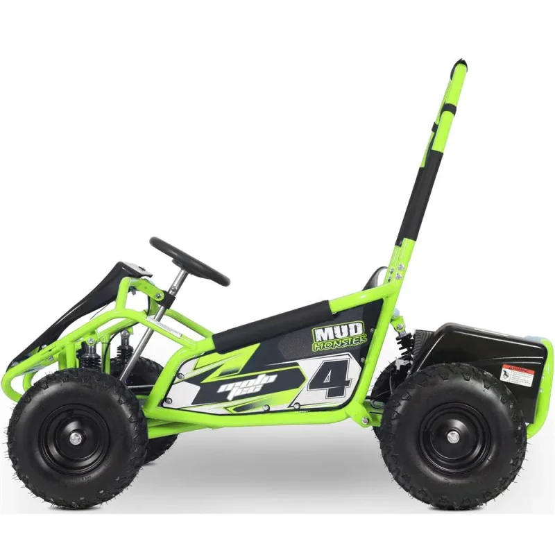 mototec mud monster 48v 1000w kids gokart full suspension