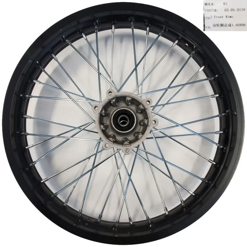 mototec x4 70 100 19 front rim perfect fit for performance