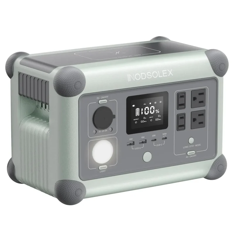 nodsolex 600w portable power station oasis edition