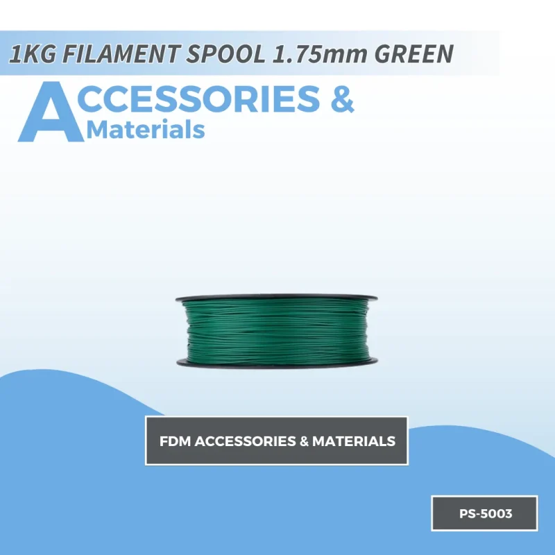 picostem 1kg 1 75mm green pla filament spool