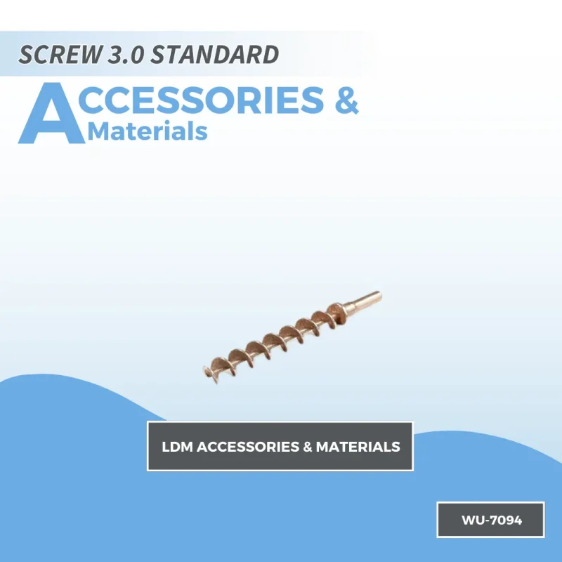 picostem 3 0 extruder standard screw ldm