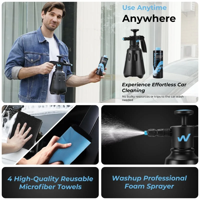 premium car wash kit all in one cleaning solution