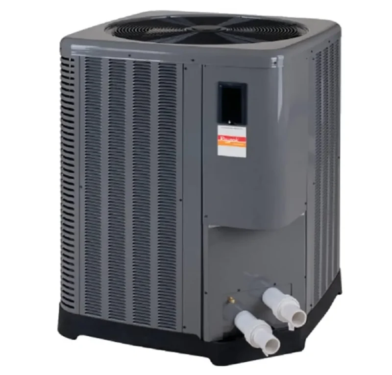 raypak 117k btu 208 230v digital heat pump ruud