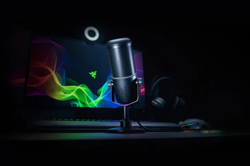 razer seiren elite usb mic top streamer certified