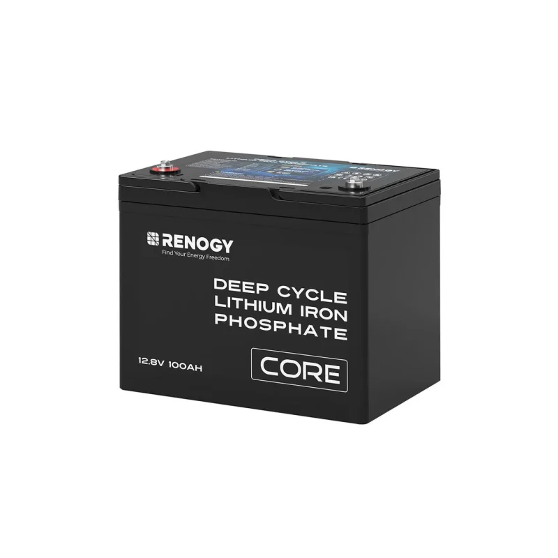 renogy 12v 100ah lithium battery deep cycle core technology