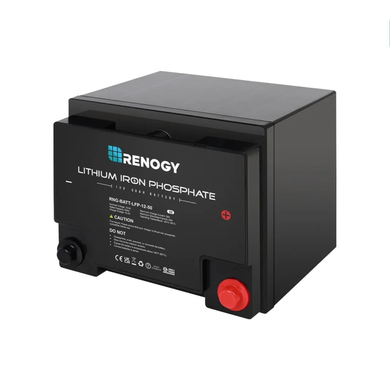 renogy 12v 50ah lithium iron phosphate battery