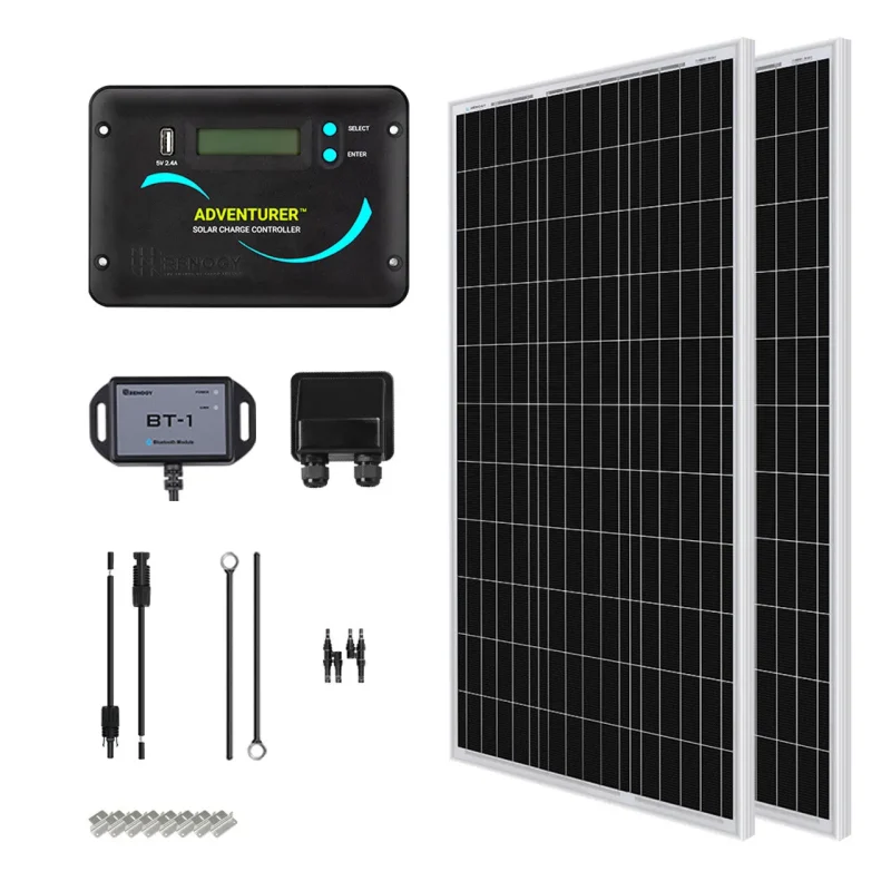 renogy 200w 12v solar rv kit