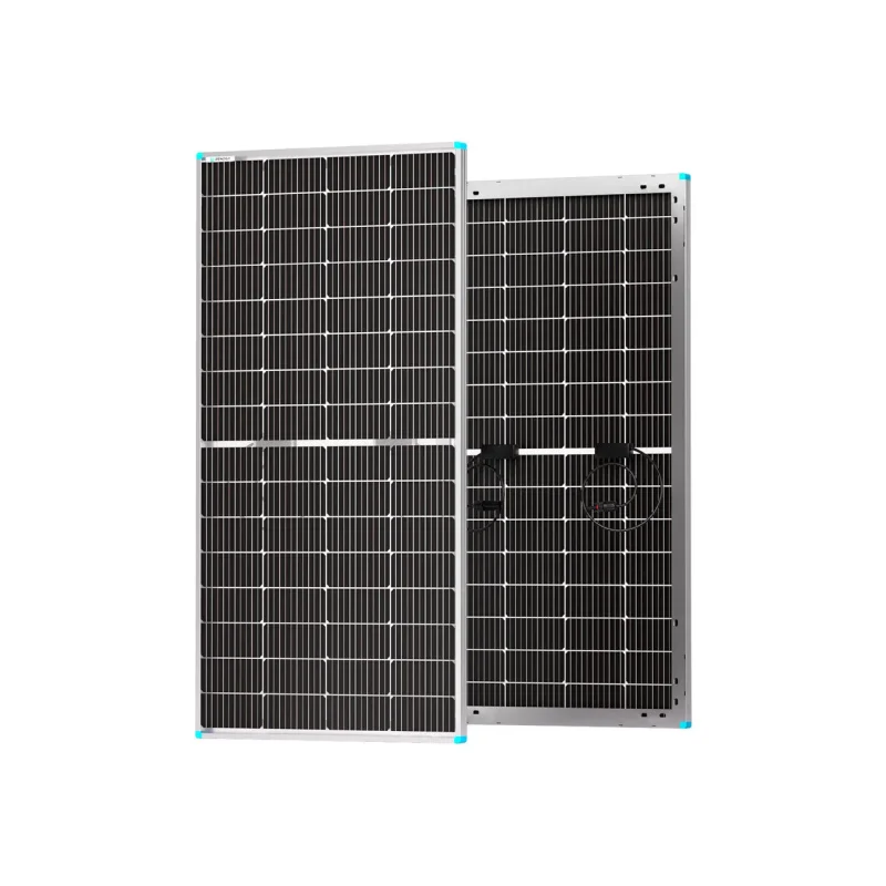 renogy 220w monocrystalline bifacial solar panel 12v