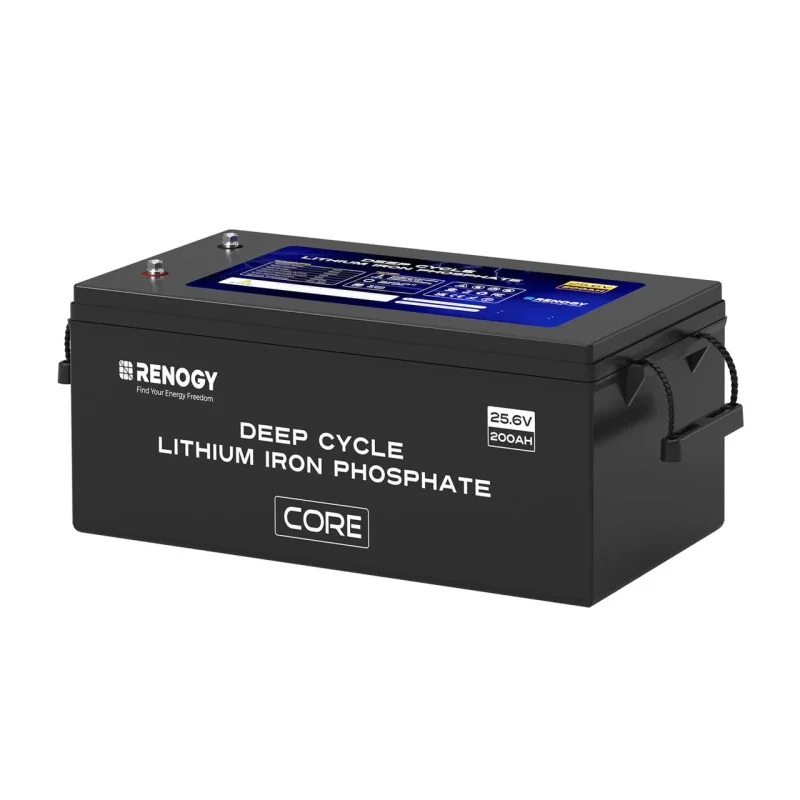 renogy 24v 200ah lithium battery w self heating deep cycle