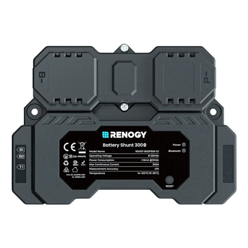 renogy 300a bluetooth battery shunt