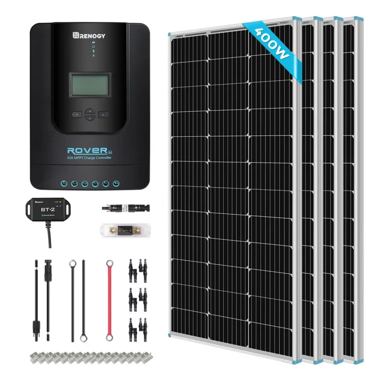 renogy 400w 12v solar premium kit