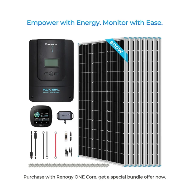 renogy 800w premium solar kit ultimate energy solution