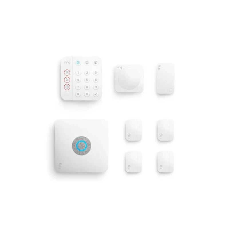 ring alarm pro 8 piece kit contact sensors motion detectors