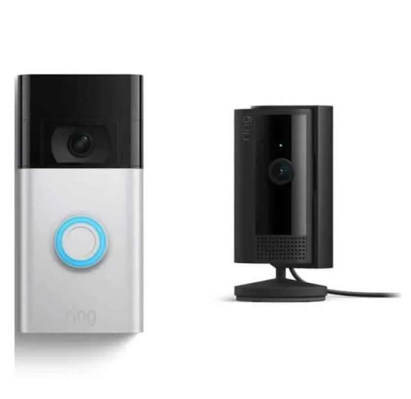 ring video doorbell 2 indoor camera 2 bundle