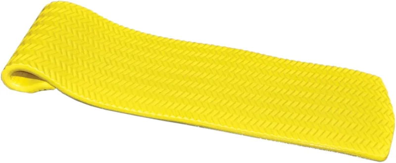 softskin yellow floating foam mat by swimline