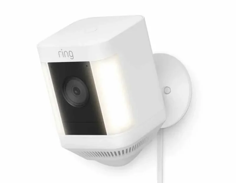 spotlight cam plug in plus smart outdoor security