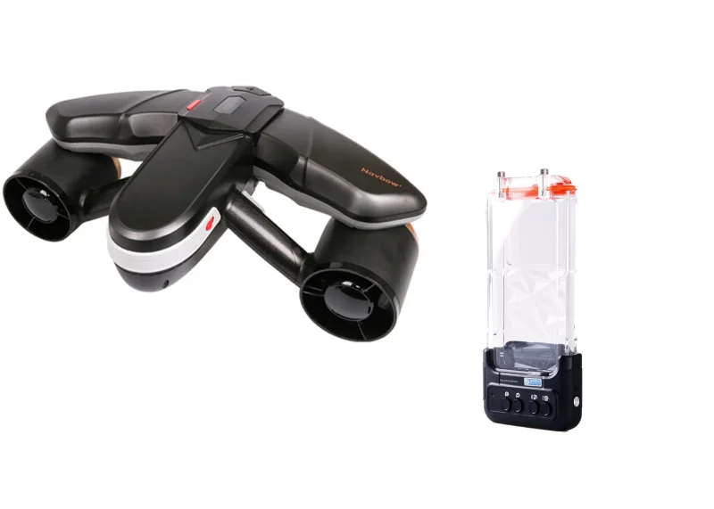 sublue navbow underwater scooter waterproof phone case bundle