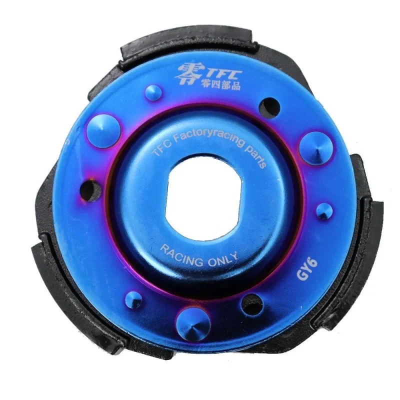 tfc titanium anodized gy6 clutch 179 6