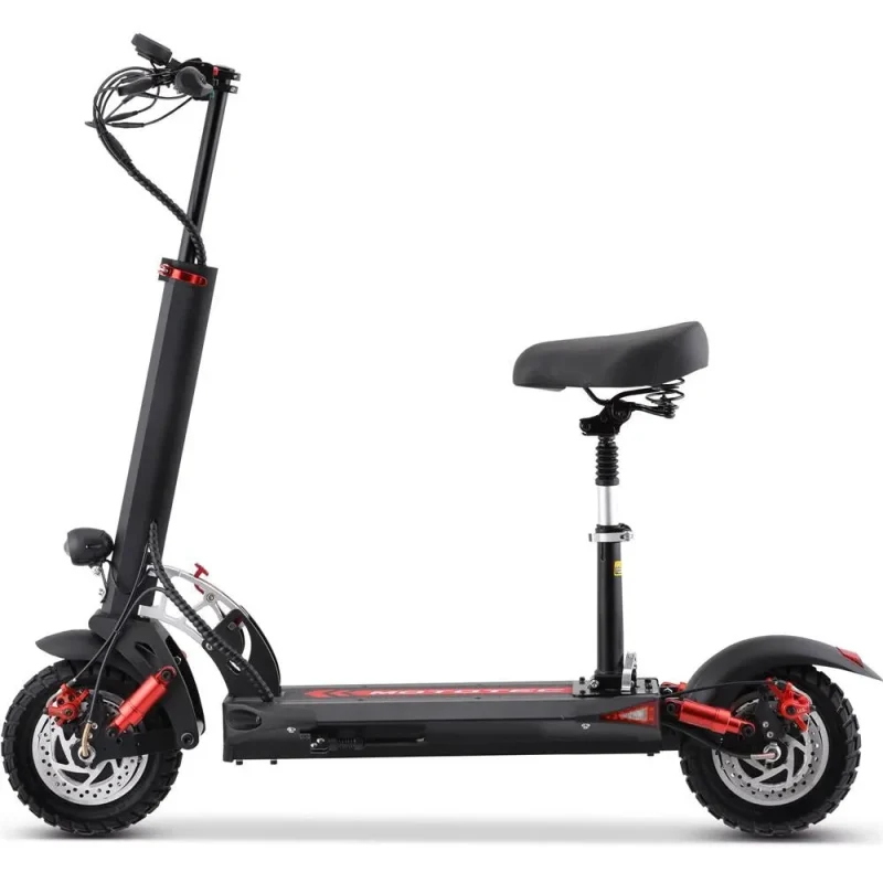 thor 60v 2400w electric scooter by mototec high power smooth ride