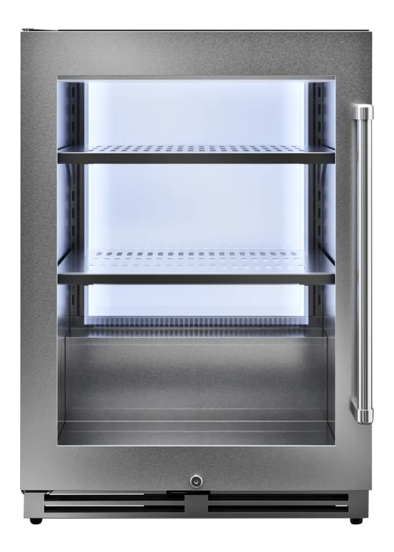 thor kitchen 24 undercounter beverage cooler left swing door