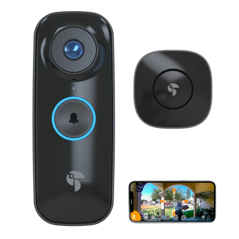 toucan pro wireless video doorbell camera