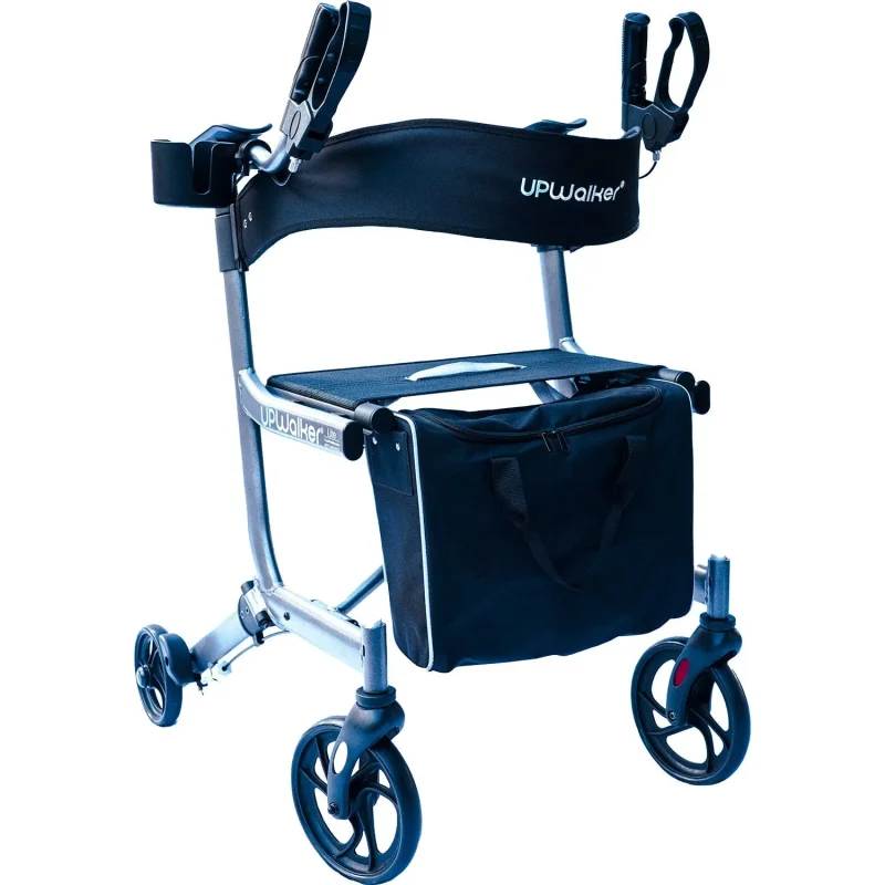 upwalker ez toolfree backsaver rollator quick setup ideal for seniors