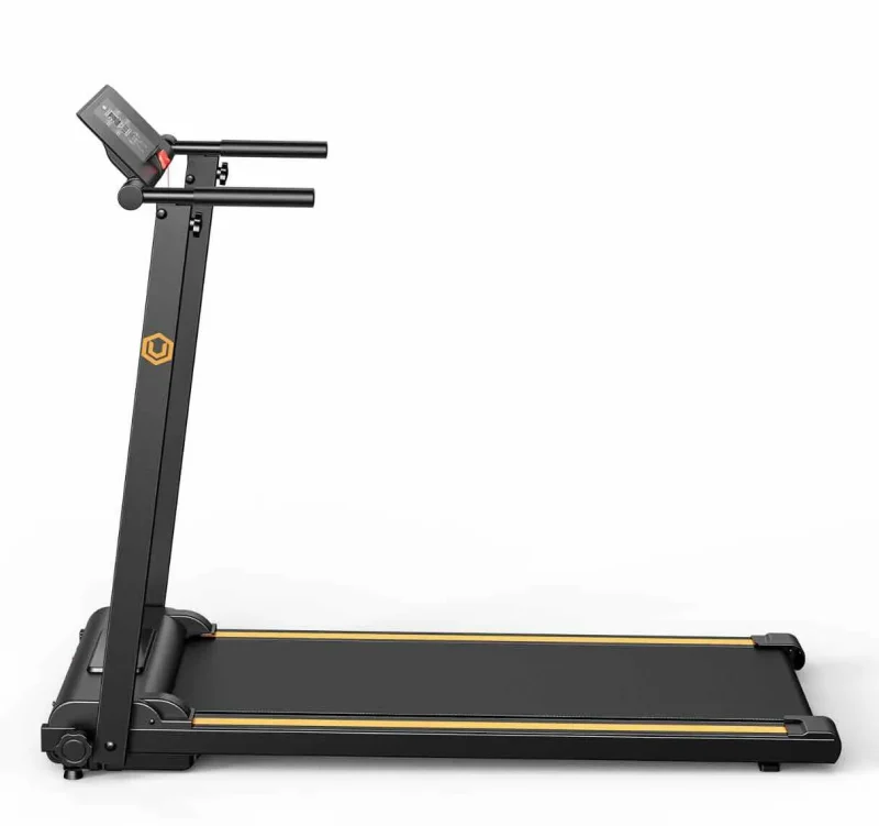 urevo compact folding treadmill for home use