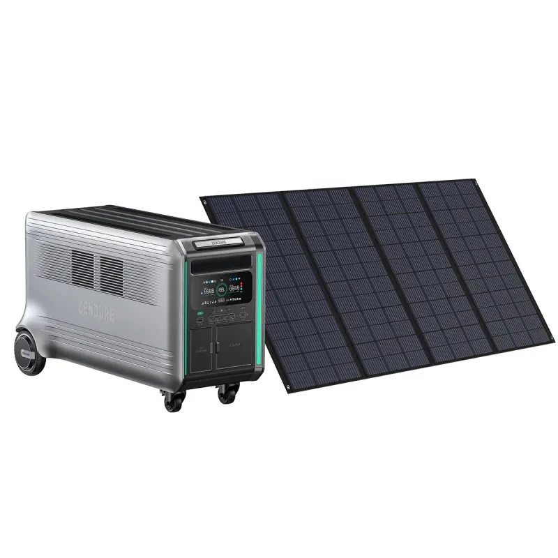 zendure superbase v solar power station panel